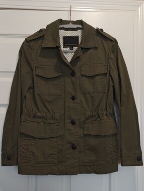 Banana Republic Olive Green Utility Jacket